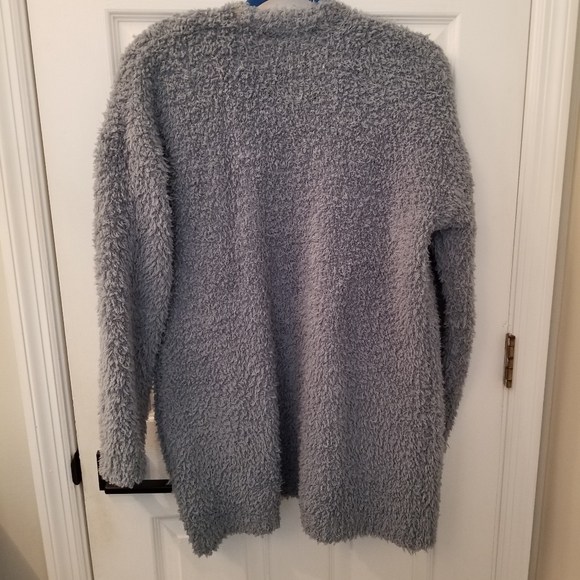 Pink Republic teddy open front sweater! Sz L - Picture 3 of 5